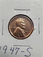 1947-S Wheat Penny