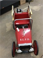 Buddy L Firetruck Pedal Car