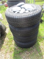 322) Wheels, tires, & centercaps -fit '21 F150