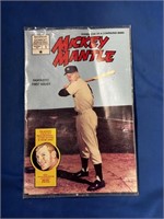 MICKEY MANTLE COMIC BOOK W/ CARDS