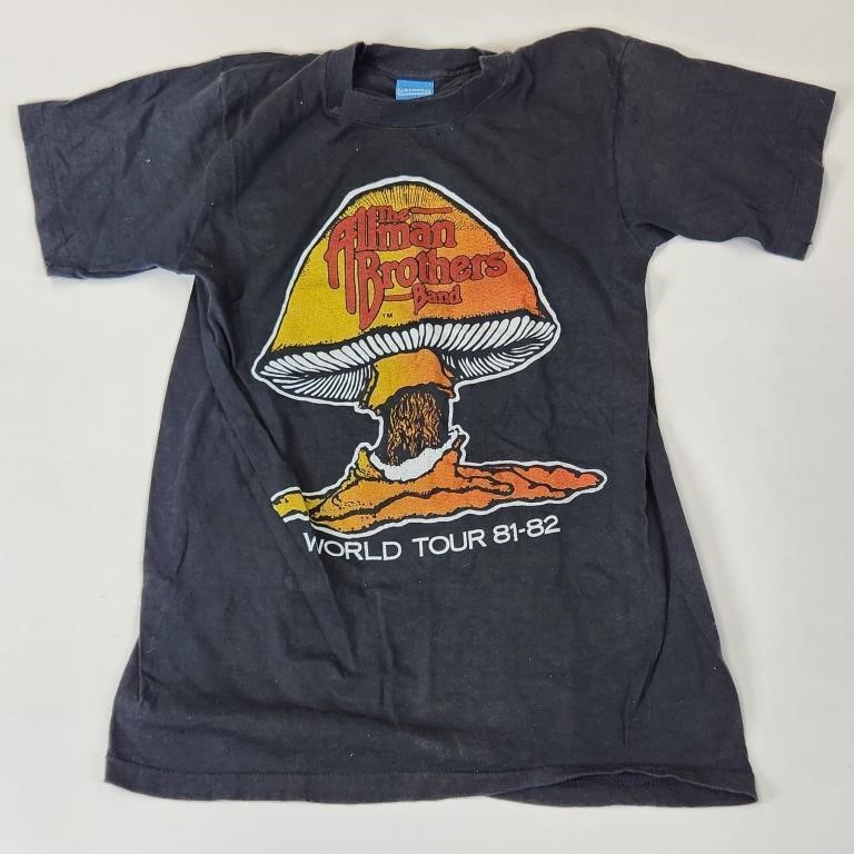 1981-82 THE ALLMAN BROTHERS BAND CONCERT SHIRT