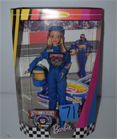 BARBIE 50TH ANNIVERSARY NASCAR COLLECTOR 1998