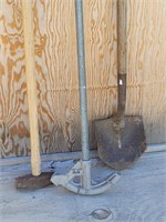 Shovel, Sledge Hammer, Pipe Bender