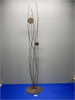 Metal Reeds Iron Art 72" tall