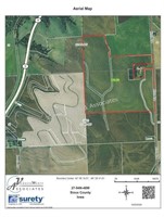 Tract 2: 134.86 acres in Logan Twp, Sioux Co