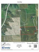 Tract 1: 63.16 acres in Logan Twp, Sioux Co