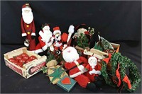 Christmas Santa's and Extras - some vintage