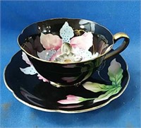 Teacup and saucer made by Princess China in