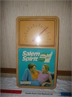 Salem Spirit Tobacco Advertising Thermometer