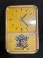 Camel Cigarettes Advertising Wall Clock With Joe C