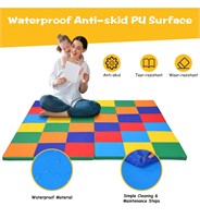 Retail$160 58” Foam Play  Baby Folding Floor Mat