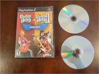 PS2 GUITAR HER I & II VIDEO GAME 2 DISC