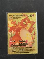 Charizard Vmax Gold Foil Pokémon Card