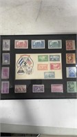 Nicaragua Framed Stamps