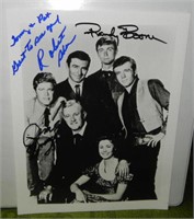 Cast Signed Black & White Photo - The Virginian
