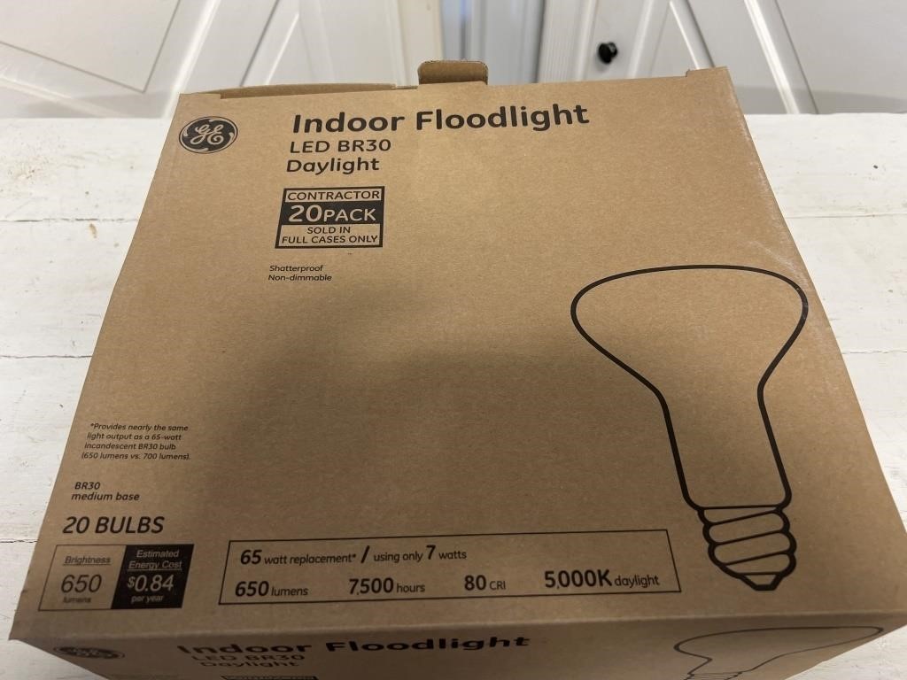 Contractor Pack of 20 indoor floodlights