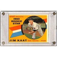 1960 Topps Jim Kaat Rookie