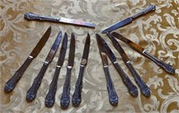 F - REED & BARTON STAINLESS KNIVES (A64)