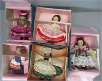 (5) Madame Alexander Dolls Including: Lithuania,