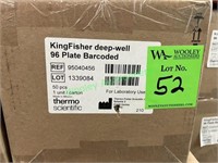 (64) Cartons Kingfisher Deepwell 96 Plate Barcoded