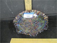 Footed Carnival Glass