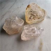 276 ct Rough Rose Quartz Gemstones Lot