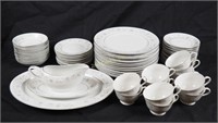 English Garden Japan Fine Platinum China Set