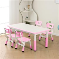 Tigasy Kids Table and Chair Set, Study Table and
