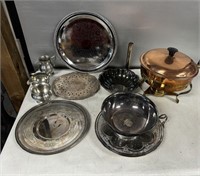 Silver Plate, Pewter & Copper / Brass Pieces