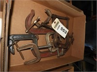 Box of C-clamps
