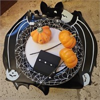 Halloween Placemats, Jack-O-Lantern Candle Holder