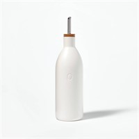 Ceramic Oil Pour Bottle Cream - Figmint