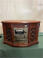 Innovative Tech AM/FM Cassette Record Player