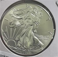 2012 American Eagle Silver GEM BU