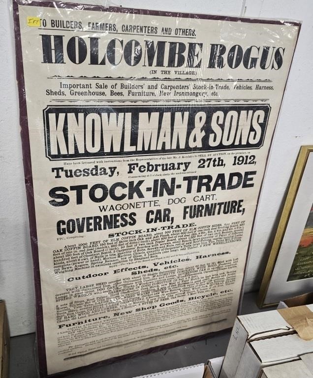 Knowlman Stock in Trade Poster