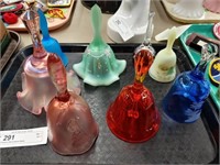 (8) Fenton Decorative Bells