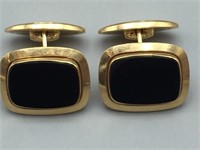 Tiffany and Co 14k cuff links