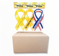 Case of 288 USA  ribbon magnets, 8 inch