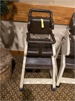 Children's High Chair Booster Seat Brown