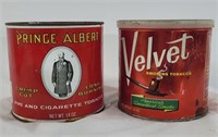 Vintage tobacco canisters