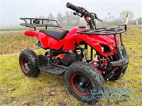 Mini ATV til børn, rød, benzin atv021