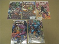 5 MARVEL MONSTERS UNLEASHED! #1-5 MA HIGH GRADE