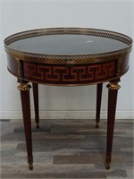 Maitland Smith round table w/ faux marble top
