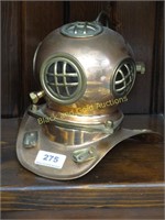 Copper Diving Helmet Replica