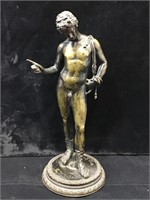 Italian Bronze Sculpture of Narcissus. Foundry