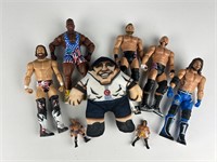 Wrestlers wrestling figures