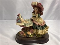 VINTAGE GIOVANNI COLLECTION RESIN FIGURE GIRL