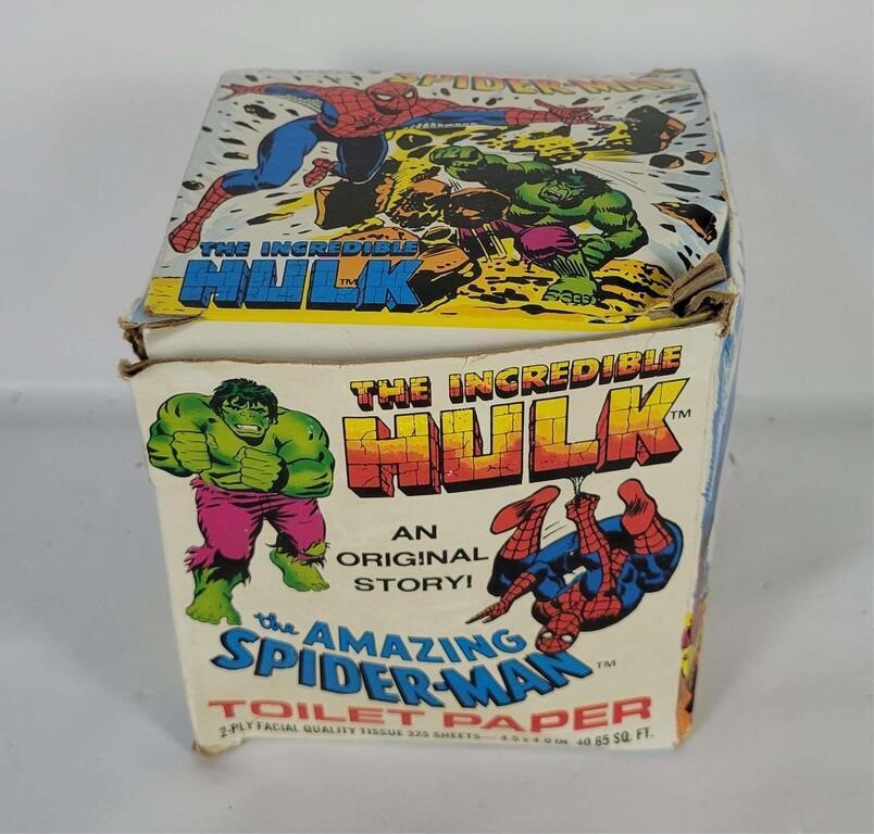 1979 Spider-man/ Hulk Toilet Paper