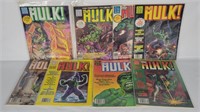 8 Vtg Marvel The Hulk! Magazines