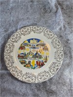 Illinois Souvenir Plate